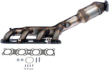 Catalytic Converter with Integrated Exhaust Manifold
