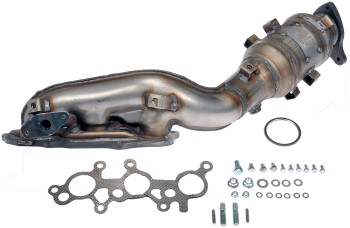 Catalytic Converter with Integrated Exhaust Manifold