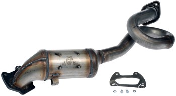 Catalytic Converter with Integrated Exhaust Manifold