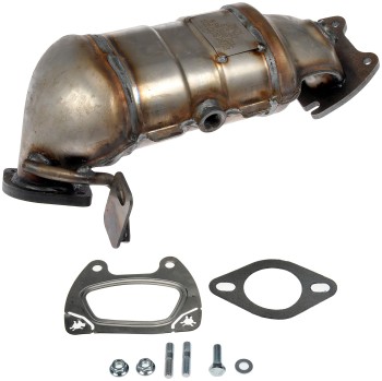 Catalytic Converter with Integrated Exhaust Manifold