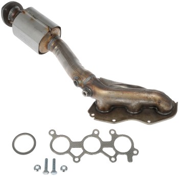Catalytic Converter with Integrated Exhaust Manifold