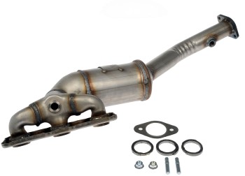 Catalytic Converter with Integrated Exhaust Manifold