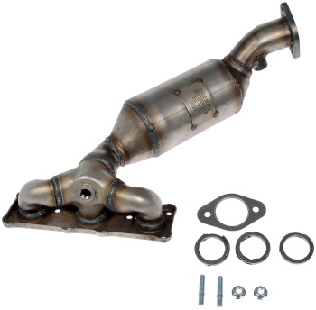 Catalytic Converter with Integrated Exhaust Manifold