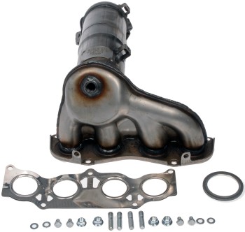 Catalytic Converter with Integrated Exhaust Manifold
