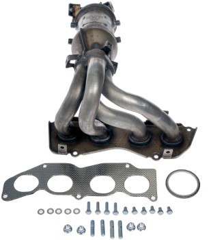 Catalytic Converter with Integrated Exhaust Manifold
