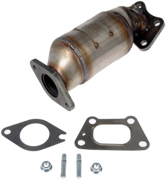 Catalytic Converter with Integrated Exhaust Manifold