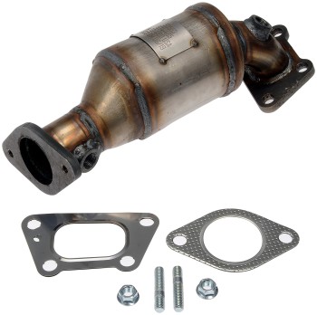 Catalytic Converter with Integrated Exhaust Manifold