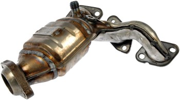 Catalytic Converter with Integrated Exhaust Manifold