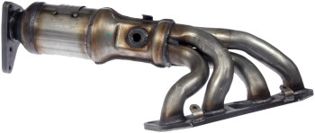 Catalytic Converter with Integrated Exhaust Manifold