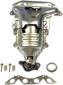 Catalytic Converter with Integrated Exhaust Manifold