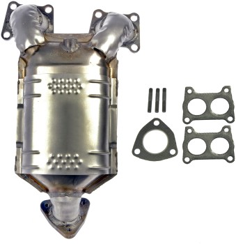 Catalytic Converter with Integrated Exhaust Manifold