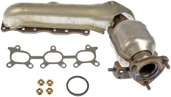 Catalytic Converter with Integrated Exhaust Manifold