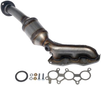 Catalytic Converter with Integrated Exhaust Manifold
