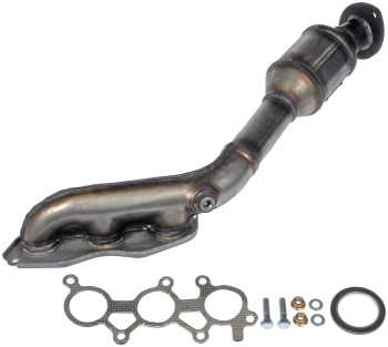 Catalytic Converter with Integrated Exhaust Manifold