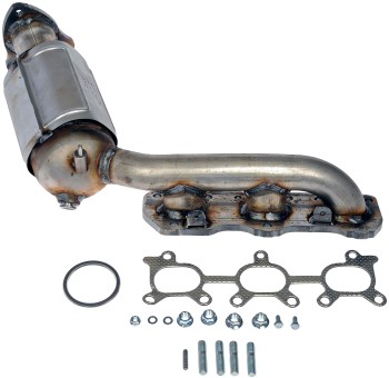 Catalytic Converter with Integrated Exhaust Manifold