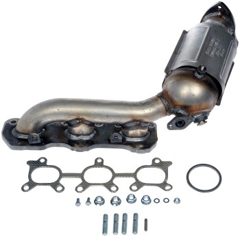 Catalytic Converter with Integrated Exhaust Manifold