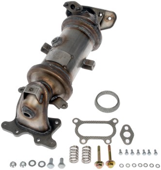 Catalytic Converter with Integrated Exhaust Manifold