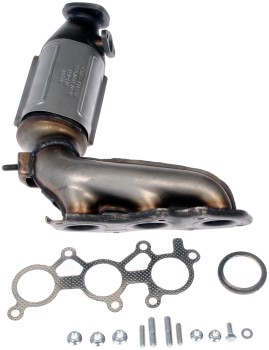 Catalytic Converter with Integrated Exhaust Manifold