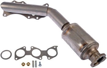 Catalytic Converter with Integrated Exhaust Manifold