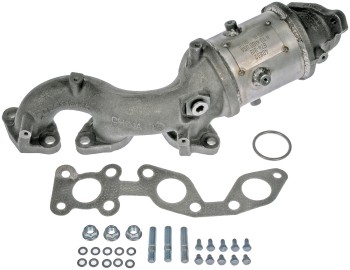 Catalytic Converter with Integrated Exhaust Manifold
