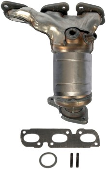 Catalytic Converter with Integrated Exhaust Manifold