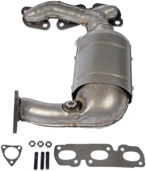 Catalytic Converter with Integrated Exhaust Manifold