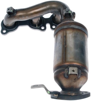 Catalytic Converter with Integrated Exhaust Manifold