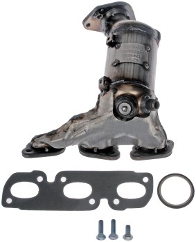 Catalytic Converter with Integrated Exhaust Manifold