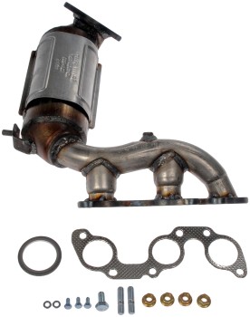 Catalytic Converter with Integrated Exhaust Manifold