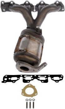 Catalytic Converter with Integrated Exhaust Manifold