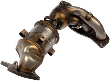 Catalytic Converter with Integrated Exhaust Manifold