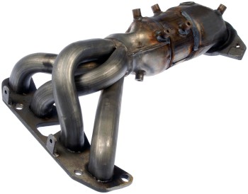 Catalytic Converter with Integrated Exhaust Manifold