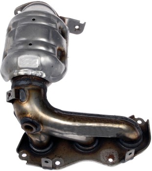Catalytic Converter with Integrated Exhaust Manifold