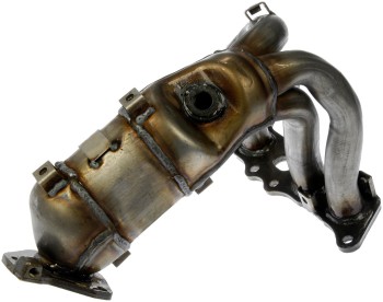 Catalytic Converter with Integrated Exhaust Manifold