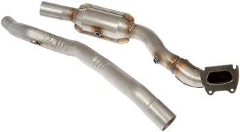 Catalytic Converter with Integrated Exhaust Manifold