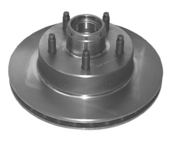Disc Brake Rotor and Hub Assembly