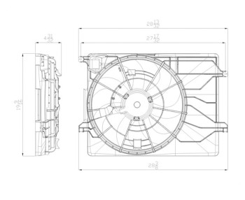 Engine Cooling Fan Assembly
