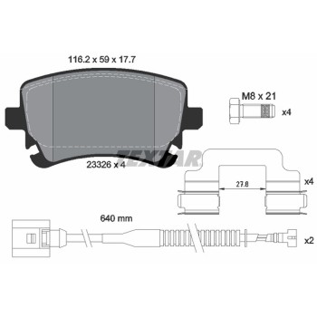 Disc Brake Pad Set