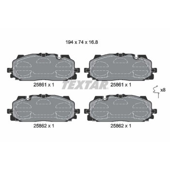 Disc Brake Pad Set