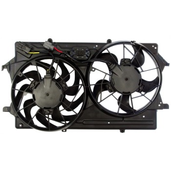 Dual Radiator and Condenser Fan Assembly