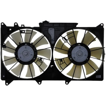 Dual Radiator and Condenser Fan Assembly