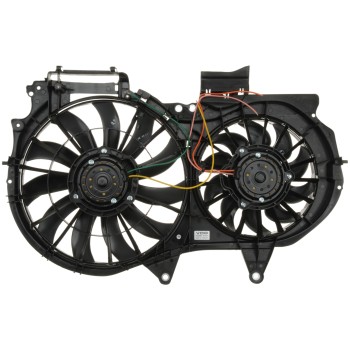 Dual Radiator and Condenser Fan Assembly