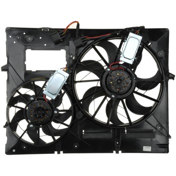 Dual Radiator and Condenser Fan Assembly