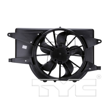 Dual Radiator and Condenser Fan Assembly