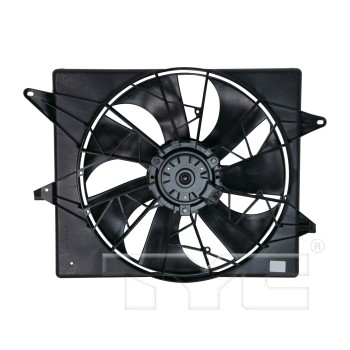 Dual Radiator and Condenser Fan Assembly