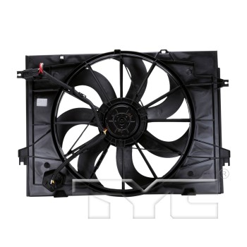 Dual Radiator and Condenser Fan Assembly