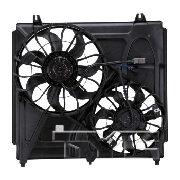 Dual Radiator and Condenser Fan Assembly