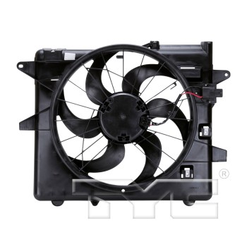 Dual Radiator and Condenser Fan Assembly