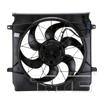 Dual Radiator and Condenser Fan Assembly
