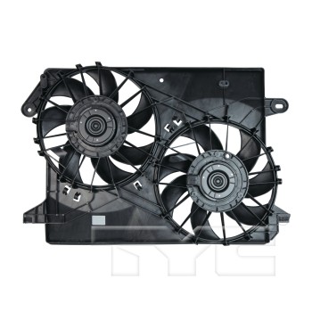 Dual Radiator and Condenser Fan Assembly
